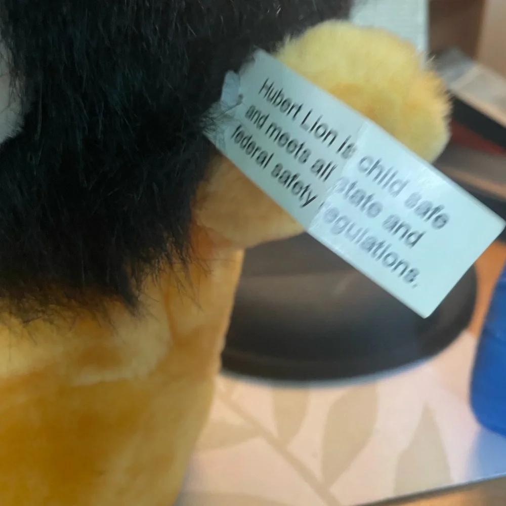 Bank Hubert the Lion Harris Bank Plush Bank Vintage Soft plush